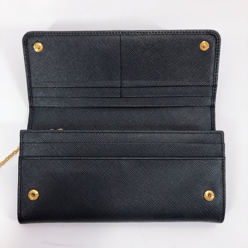Cahier leather clutch bag Prada Black in Leather - 39380842